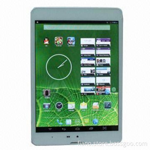 Full Function Tablet PC, Quad-core, 7.85-inch with GPS, BT, Wi-Fi and Dual-camera